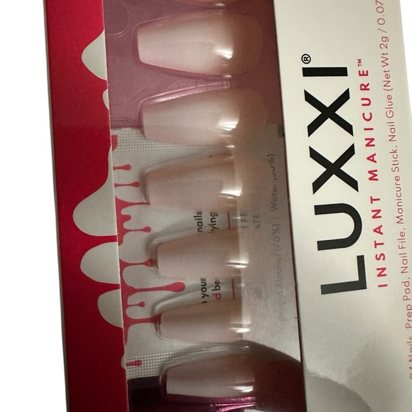 2 SETS OF LUXXI PRESS IN NAILS BRAND NEW INSTANT MANICURE RETAILS $16 each - Picture 3 of 8